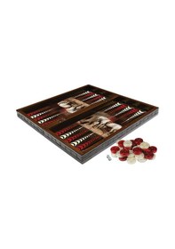 Resim Yenigün Artwork Beyaz At Büyük Boy Tavla 