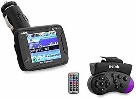 Resim S-link SL-FM-18, 2Gb MP4 SD / USB Destekli Fm Transmitter 