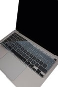 Resim Mcstorey Macbook Air M1 Kılıf 13.3inç Klavye Koruyucu Türkçe Q Baskılı A2179 A2337 Ile Uyumlu Ombre 