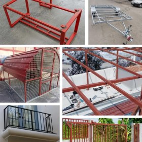 Resim MM DEMİR MARKET 40X40X2 mm Kutu Profil 2.5 Metre | Kaynaklanabilir Çelik Profil | Istenilen Ölçüde ve 45° Açılı Kesim Seçeneği | mm Demir Market 