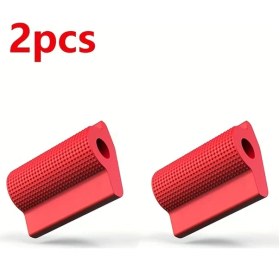 Resim Hightower Red-2pcs Motosiklet Vites Kolu Kapağı - Bmw Honda Ducati İçin Kaymaz Koruyucu 