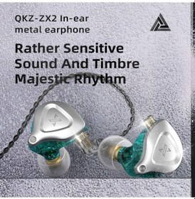 Resim Pazly Qkz Zx2 Spor Kulak İçi Mikrofonlu Kulaklık - 3.5mm Altın Kaplama Jack, 11.6mm Hareketli Bobin Zx2 