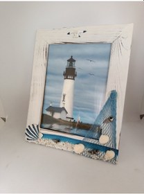 Resim Dekoratif Çerçeve Deniz Temalı Büyük Boy Çerçeve -1022 