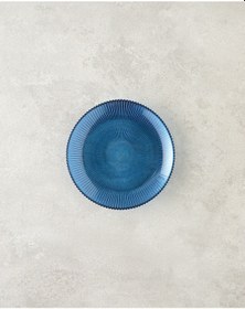Resim English Home Olith Cam Pasta Tabağı 16 Cm Mavi Mavi 
