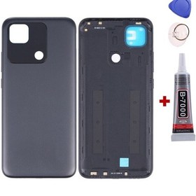Resim Xiaomi Redmi 10a Siyah Arka Kapak Batarya Kapağı Pil Kapağı Yapışkan Ve Sökme Aparatıyla Beraber Full Set Siyah 