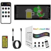 Resim Artfulabode Taşınabilir Tam Renkli Panel Matrix Lmk00393-1 Led Jzcat Esnek Ekran Bt 16x32 Dn Siyah 