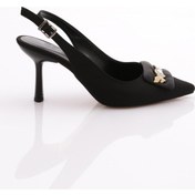 Resim Dgn 3982 Kadin Topuklu Ayakkabi 3982-2267-R11307 Siyah 