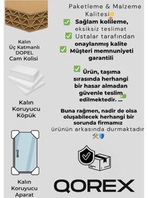 Resim - Qorex Marka - 6 Mm Füme Temper Cam Duşakabin H:190 Özel Seri Krom Aksesuar. Diğer 