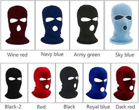 Resim Pepisky Termal Yüz Maskesi Rüzgar geçirmez 3 Delik Kış Örme Bisiklet Maskesi Boyun Isıtıcı Motosiklet Kask Altında Astar Maske Caps Ultimate Termal Tutma Şapka Tam Yüz Kapağı Kayak Maskesi 