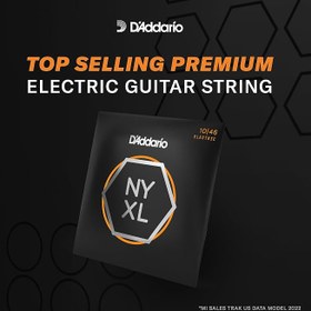 Resim D'Addario NYXL1052 Nickel Wound Elektro Gitar Teli (10-52) 