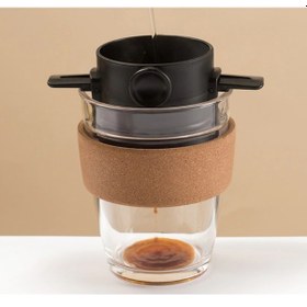 Resim Potu Pour Over Katlanır Kamp Filtre Kahve Demleme Potu Çok Renkli 