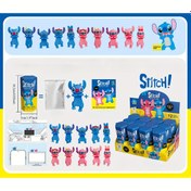Resim Disney Stitch Sürpriz Gizem Kutusu - Arabalar, Bilgisayar Monitörleri ve Ev Dekorasyonu için Uygun Rastgele Sürprizler | Sevimli Karikatür Figürleri, Melek Bebek Tasarımı | Arkadaşlar İçin İdeal Hediye | PVC Malzeme, Anime Teması, Anime Aksesuarları 
