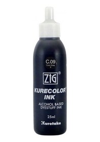 Resim Zig Kurecolor Refill Ink Mürekkep 25ml C09 Cool Gray 9 