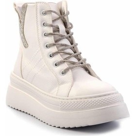 Resim Beyaz Kadın Bot & Bootie K02763330509 Beyaz 