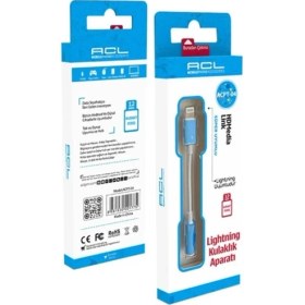 Resim Acl Acpt-04 Lightning Kulaklık Aparatı Hd Media Süper Uyumlu 