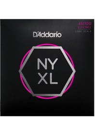Resim Daddario Nyxl45100 Bas Gitar Tel Seti Nyxl Nickel Wound, .045-.100 