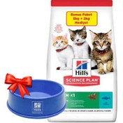 Resim Hills Kitten Ton Balıklı Yavru Kedi Maması 5 + 2 Kg (Toplam 7 Kg) + Mama Kabı 