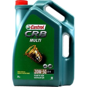 Resim Castrol CRB Multi 20W-50 CF-4 7 Litre Motor Yağı ( Üretim Yılı: 2023 ) 