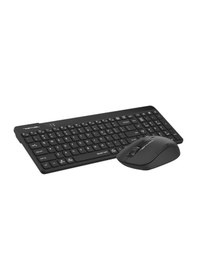 Resim A4tech Fg2300 Aır2 Kablosuz Q Trk Sessiz Siyah Klavye - Mouse Set-211033 