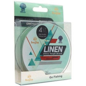 Resim Dft Discovery Bojin 4x 0.14mm Yeşil Linen İp Misina 300mtr 