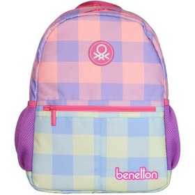 Resim Unıted Colors Of Benetton Kız Çocuk Okul Çantası 12977 Pembe 