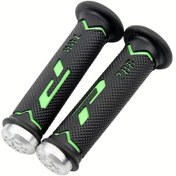 Resim Dream011 Yeşil Motosiklet Gidon Bicycle Tutma Kaymaz Tıpa 22mm 24mm Universal Yamaha Ktm Uyumlu 