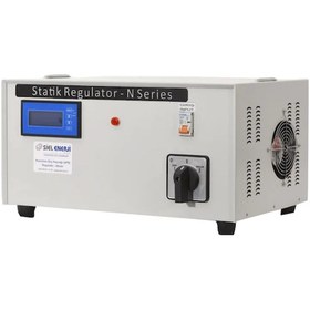 Resim Siel Enerji 15 KVA 1F/1F 170/260 V Monofaze Statik Voltaj Regülatörü 
