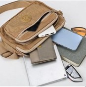 Resim Dancemonkey Yeni Yazarkasa Telefon Taşınabilir Su Geçirmez Siyah Saklama Çantası Omuz Naylon Crossbody Çantası Büyük Kapasiteli Düz Tasarım Renkli Aksesuar Siyah 