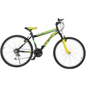 Resim Belderia Tec Titan 24 Jant 21 Vites Dağ Bisikleti 48 Cm Sarı / Siyah Siyah - Yeşil 