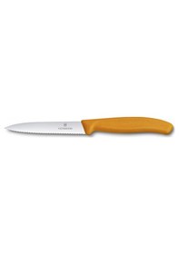 Resim Victorinox 6.7736.l9 10 CM Tırtıklı Soyma Bıçağı Lazer Yazı 