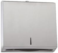 Resim Paslanmaz Çelik Z Katlama Kağıt Havluluk Dispenseri 400'lü 