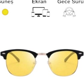Resim TrendMilano Gece Görüş Gözlüğü Sürüş ve Sis Gözlüğü 