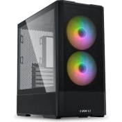 Resim Lian Li Lancool 207 Digital Siyah Mid-Tower Atx Kasa (G99.LAN207DX.00) 