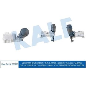 Resim KALE 353285 YAĞ SOĞUTUCU (KOMPLE) BENZ C-SERISI (W204) 07- CLS (W 