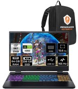 Resim ACER Nitro 5 i7 12700H 64GB 256GB SSD RTX4060\u002F8GB 165HZ 15.6\ FHD FDOS NH.QM0EY.002 & PER4 ÇANTA 