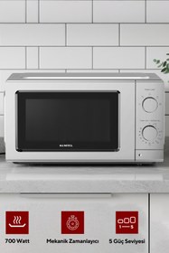 Resim KUMTEL HM-16 Mikrodalga Fırın - Silver 