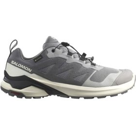 Resim Salomon X-adventure Gore-tex Erkek Gri Outdoor Koşu Ayakkabısı L47338100 