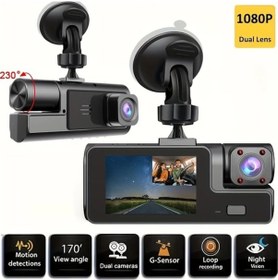 Resim Motion003 Zkcamspy D53s Araç Kamerası 1080p Ön 720p Kabin 170 Gece Görüşü 24h Park Kaydı 