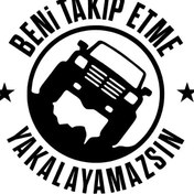 Resim Genel Markalar Beni Takip Etme Sticker Oto Motor Laptop Duvar Folyo Sticker 50x50 cm 