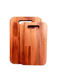 Resim Ahşap Kesme Sunum Servis Tahtası Ahşap 