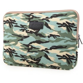 Resim Cbtx Lisen 13" Desenli Fermuarlı Laptop Çantası 34.5 x 24.5 x 2 CM Yeşil 