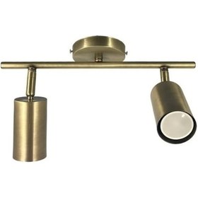 Resim Riolight Led Spot,led Avize Eskitme Gövde 2xgu10 Duylu 5w 2700k 3 