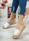 Resim Moda Frato Rose Şeffaf Kadın Terlik Açık Ev Terliği 