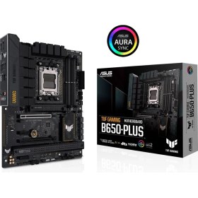Resim Asus Tuf Gamıng B650-Plus Amd B650 Am5 Ddr5 6400 Dp Hdmı 3X M2 Usb3.2 Aura Rgb 2.5Gbit Lan Atx (Tuf Gamıng B650-Plus) Anakart 