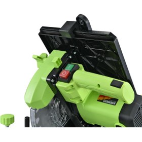 Resim Hais Hm210a Üstten Tablalı Gönye Kesme Makinası 210 Mm 1600 Watt 