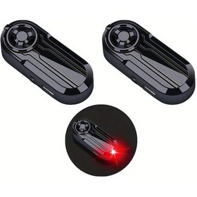 Resim Tongdashop 2 Adet Kırmızı Araç Solar Güvenlik Işığı, Led Sensörlü Dekoratif Aydınlatma 