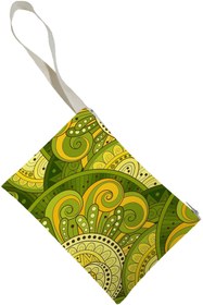 Resim Beam Dijital Unisex Mandala Desenli Portföy Clutch Çanta 