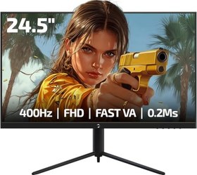 Resim GamePower Lucid S40 24.5'' 400Hz 0.2Ms Fast VA E Spor Pivot RGB Gaming Monitör 