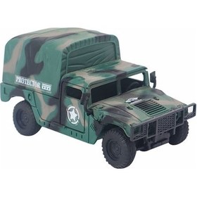 Resim Sürtmeli Askeri Hummer Araç 