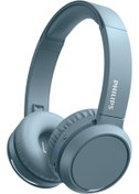 Resim Philips Tah4205 Kablosuz Kulak Üstü Kulaklık (MİKROFONLU) Mavi - 29 Saat- Mavi 